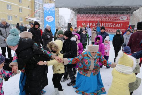 Алексеевцы весело и задорно проводили зиму