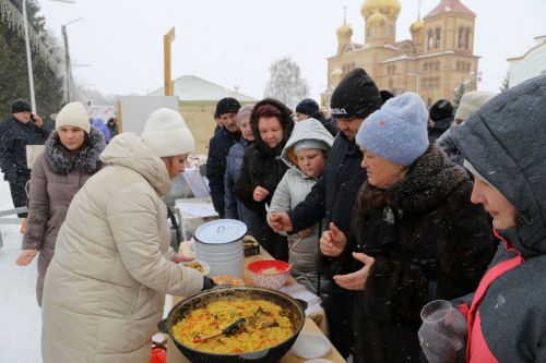 Алексеевцы весело и задорно проводили зиму