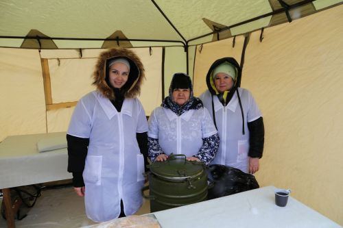 Алексеевцы весело и задорно проводили зиму