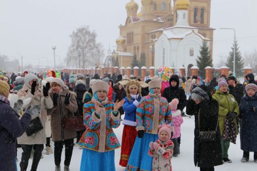 Алексеевцы весело и задорно проводили зиму