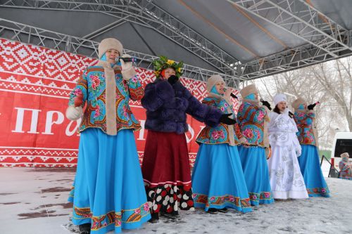 Алексеевцы весело и задорно проводили зиму