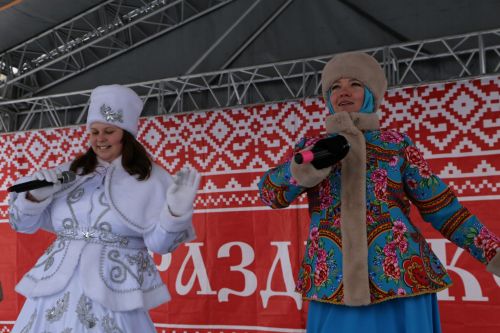 Алексеевцы весело и задорно проводили зиму