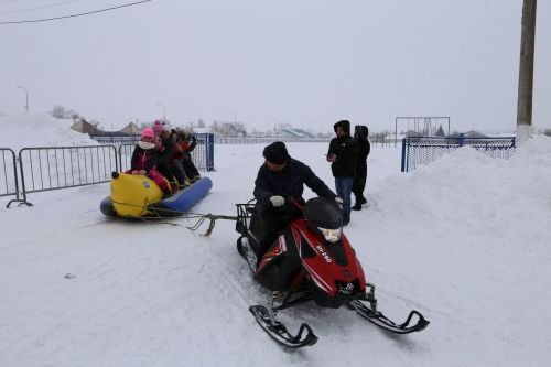 Алексеевцы весело и задорно проводили зиму