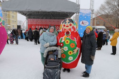 Алексеевцы весело и задорно проводили зиму