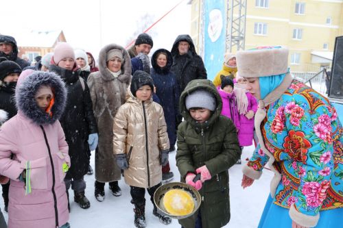 Алексеевцы весело и задорно проводили зиму