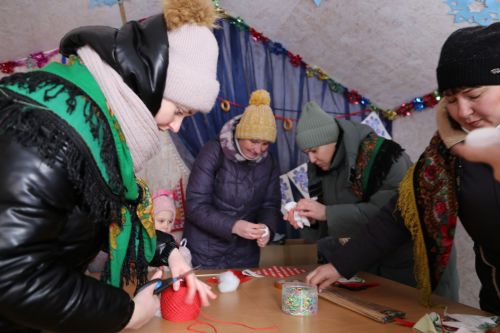 Алексеевцы весело и задорно проводили зиму