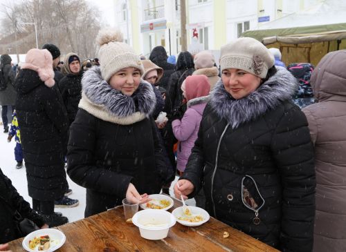 Алексеевцы весело и задорно проводили зиму
