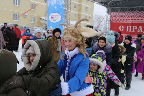 Алексеевцы весело и задорно проводили зиму