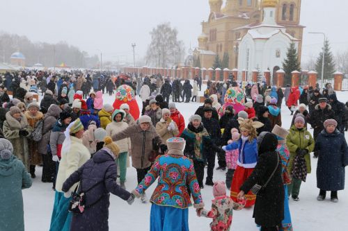 Алексеевцы весело и задорно проводили зиму