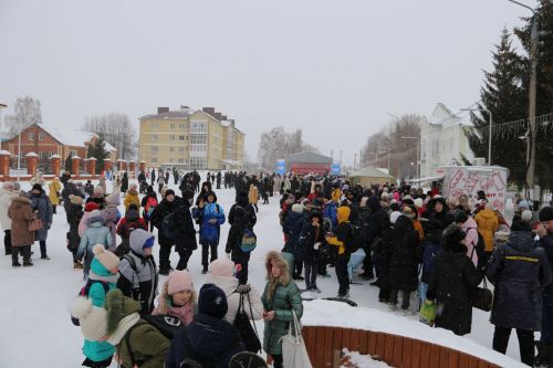 Алексеевцы весело и задорно проводили зиму