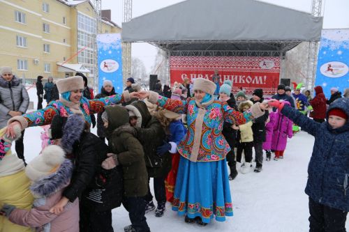 Алексеевцы весело и задорно проводили зиму