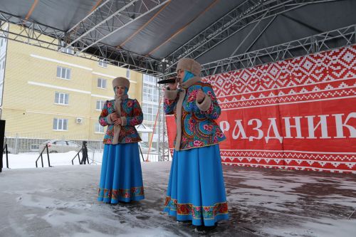 Алексеевцы весело и задорно проводили зиму