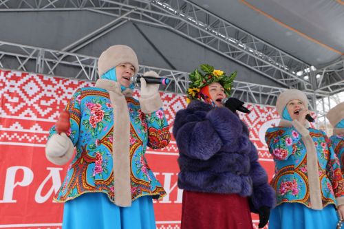 Алексеевцы весело и задорно проводили зиму