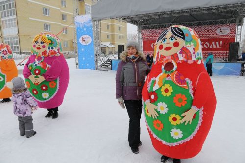 Алексеевцы весело и задорно проводили зиму