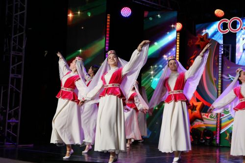Талантливые дети Закамья выступают на фестивале «Созвездие-Йолдызлык» в Алексеевском