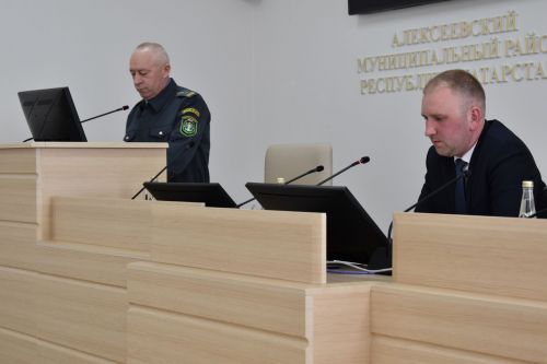 В Алексеевском на заседании КЧС обсудили вопросы подготовки к предстоящему паводку