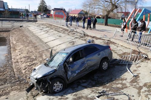 В Алексеевском иномарка сбила мальчика на территории парка