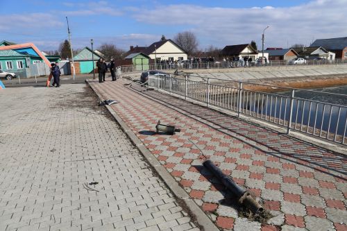 В Алексеевском иномарка сбила мальчика на территории парка