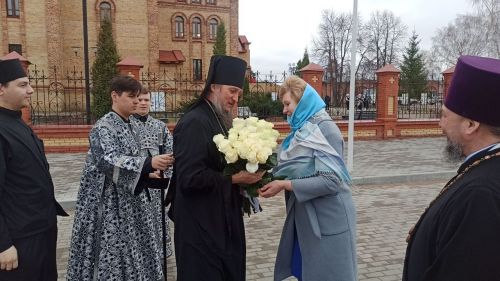 Алексеевское посетил епископ Чистопольский и Нижнекамский Пахомий