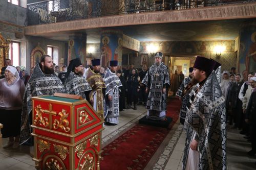 Алексеевское посетил епископ Чистопольский и Нижнекамский Пахомий