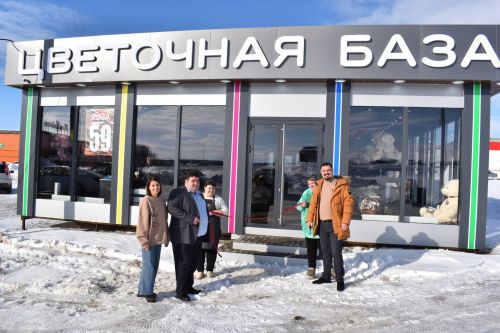 В канун 8 марта в Алексеевском открылся магазин республиканской сети цветочных магазинов