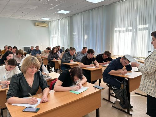 Алексеевцы присоединились к Всероссийской акции «Тотальный диктант»