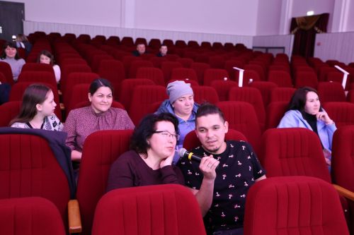 В день смеха в Алексеевском состоялся КВН на татарском языке