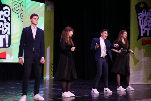 В день смеха в Алексеевском состоялся КВН на татарском языке