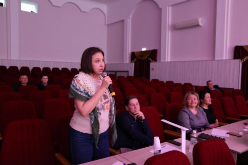 В день смеха в Алексеевском состоялся КВН на татарском языке