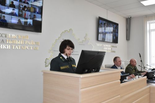 В Алексеевском лесничие обсудили меры предотвращения пожаров в лесах