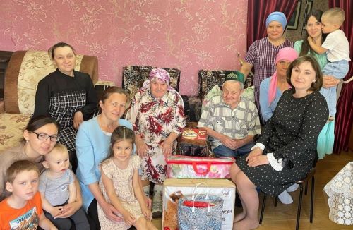 Житель села Степная Шентала отметил 90-летие