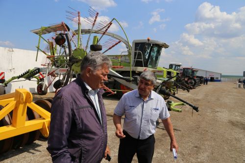 В Алексеевском районе проверили готовность кормозаготовительной техники