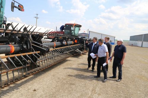 В Алексеевском районе проверили готовность кормозаготовительной техники