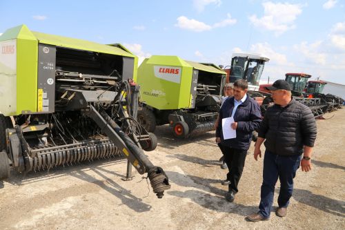 В Алексеевском районе проверили готовность кормозаготовительной техники