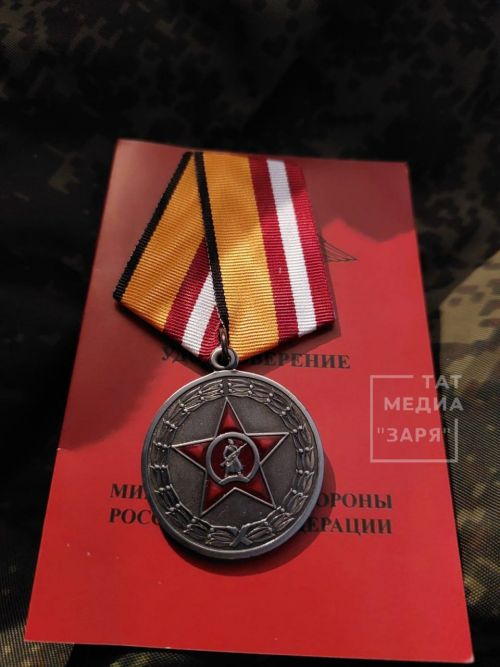 Военный медик из Алексеевского района награжден медалью Жукова
