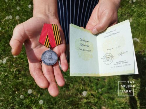 Военный медик из Алексеевского района награжден медалью Жукова