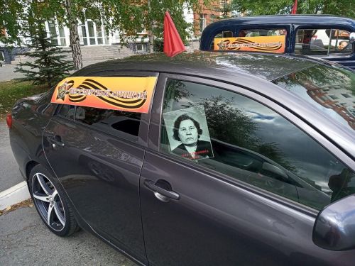 Акцию бессмертный полк на автомобилях поддержали в Татарстане