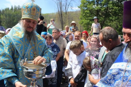 Епископ Чистопольский и Нижнекамский возглавил крестный ход на Святой ключ