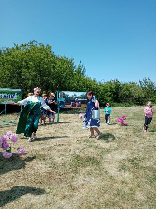 В селе Базяково прошел праздник - День Колодца