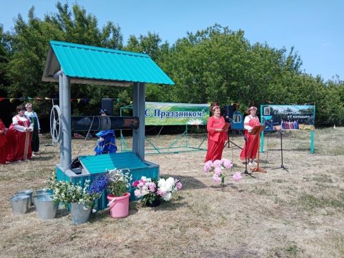 В селе Базяково прошел праздник - День Колодца