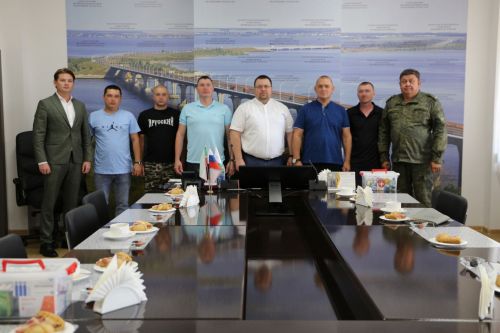 Глава Алексеевского района встретился с мобилизованными