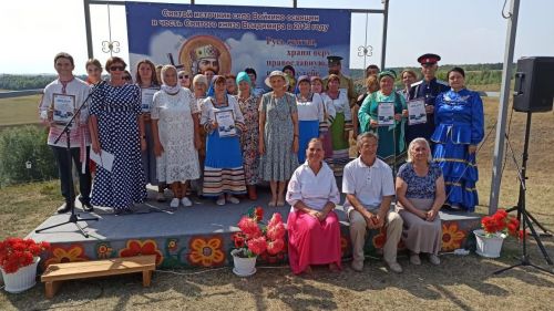 В честь памяти святого равноапостольного князя Владимира, в селе Войкино был отмечен престольный праздник – Крещение Руси