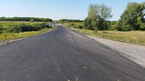 На участке дороги Сахаровка-Малый Красный Яр приступили к капитальному ремонту