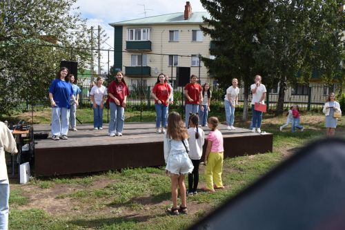 В Алексеевском прошло мероприятие ко дню Флага Россиийской Федерации