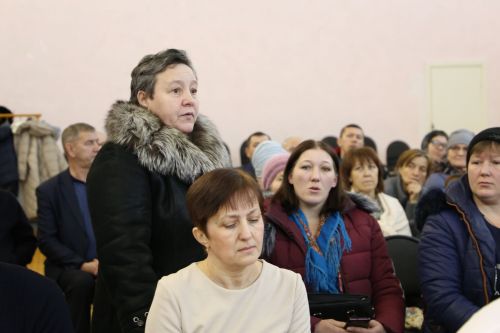 В Степной Шентале провели сход граждан