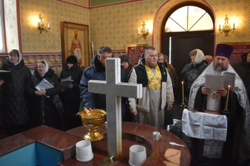 Алексеевцы празднуют Крещение Господне