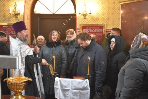 Алексеевцы празднуют Крещение Господне