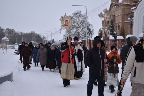Алексеевцы празднуют Крещение Господне