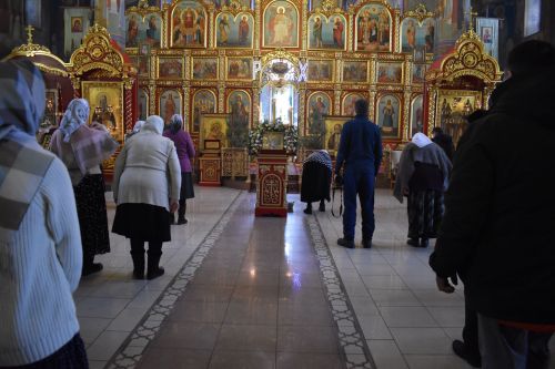Алексеевцы празднуют Крещение Господне