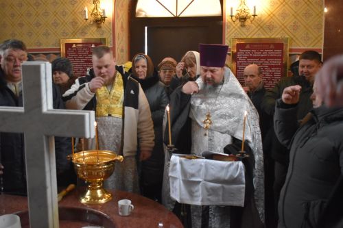 Алексеевцы празднуют Крещение Господне